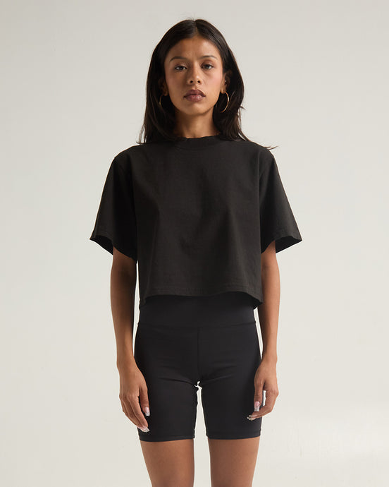 6.0oz Garment Dye Crop Top