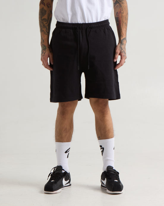 Garment Dye Fleece Mens Shorts
