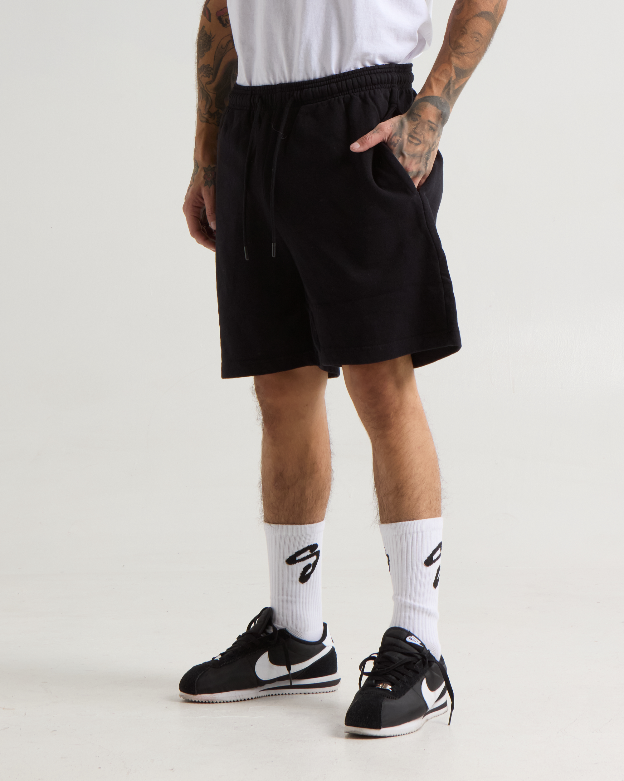 Mens Garment Dye Fleece Shorts – Shakawear.com