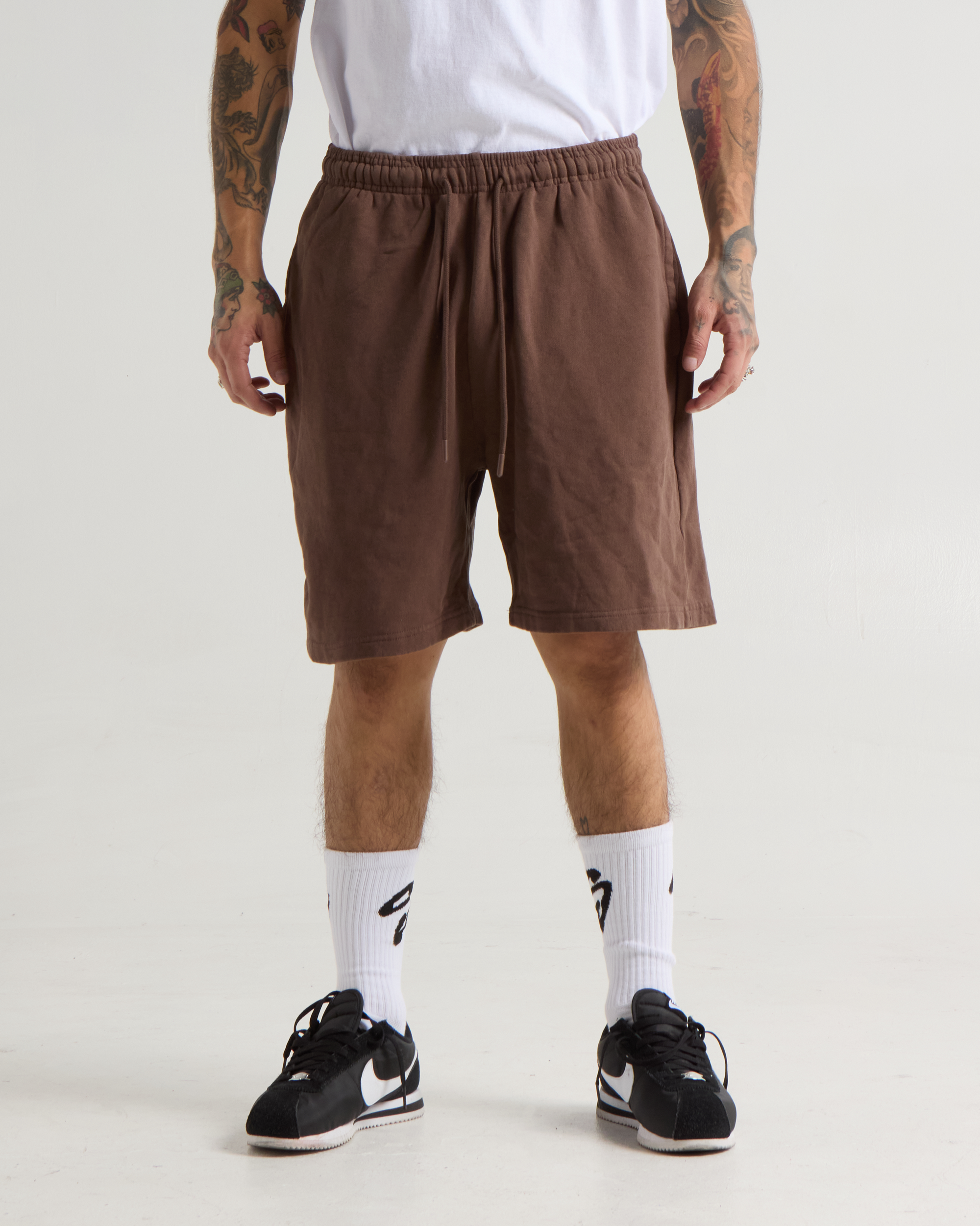 Mens Garment Dye Fleece Shorts – Shakawear.com