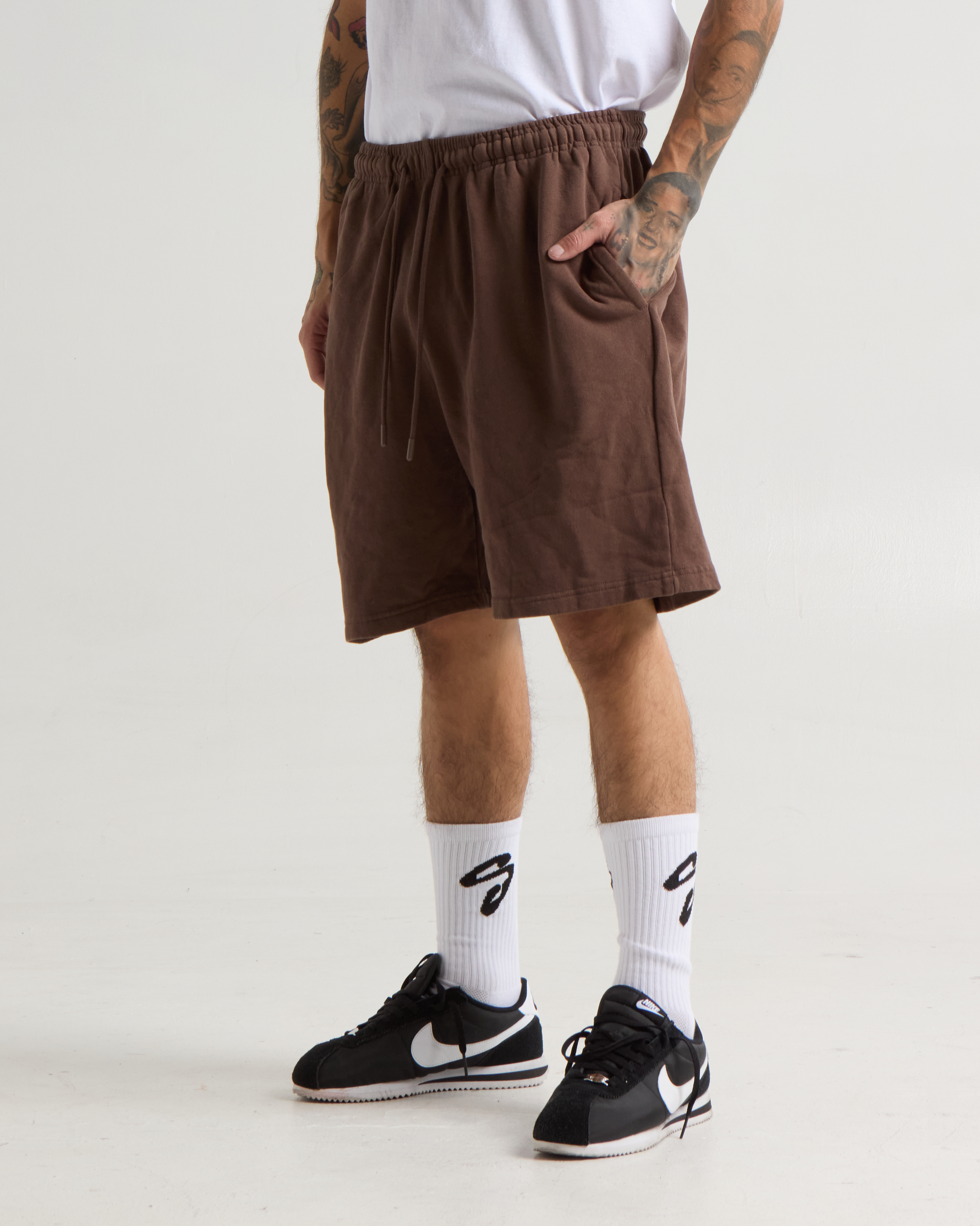 Mens Garment Dye Fleece Shorts – Shakawear.com