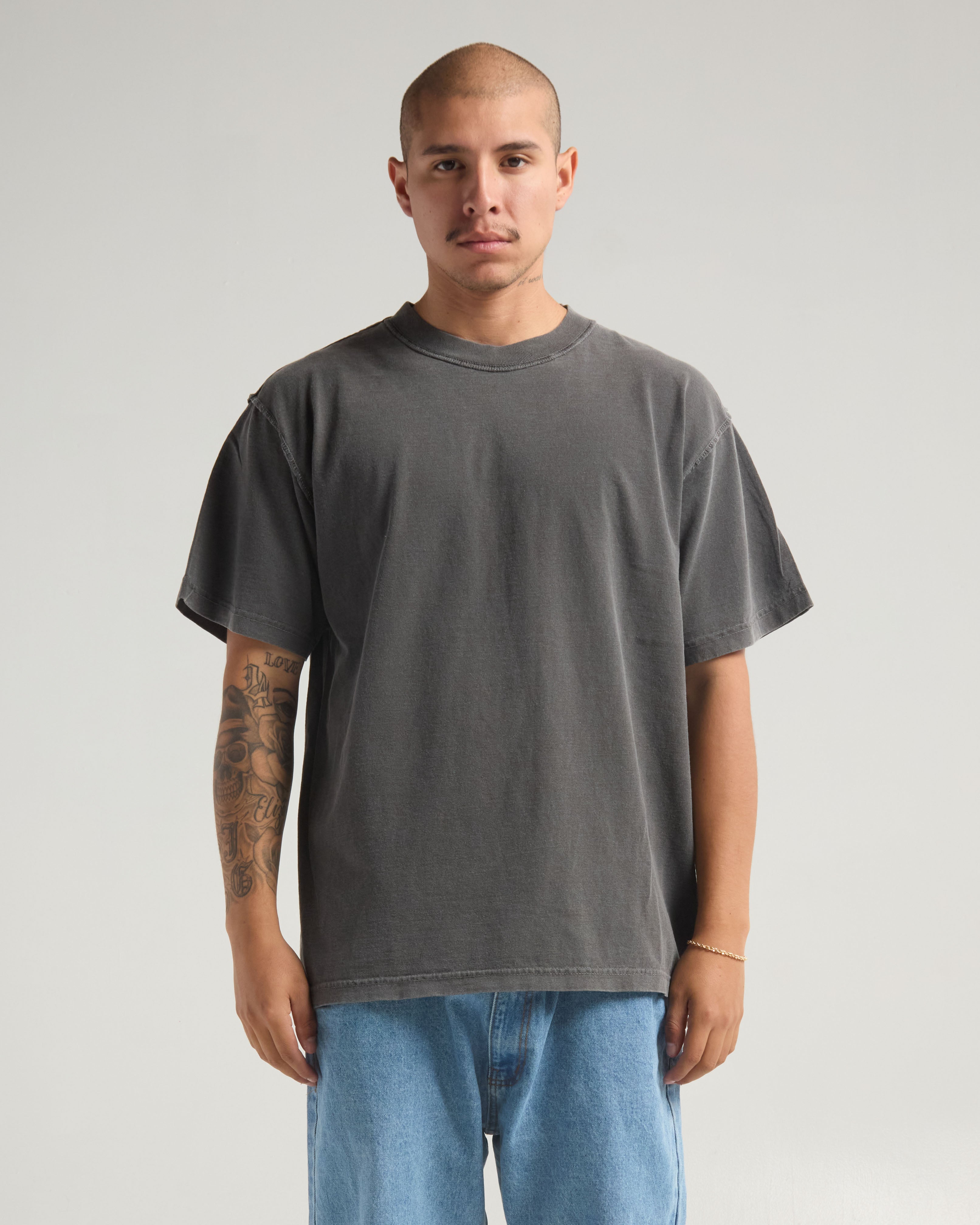 Garment Dye Reverse Tee – Shakawear.com