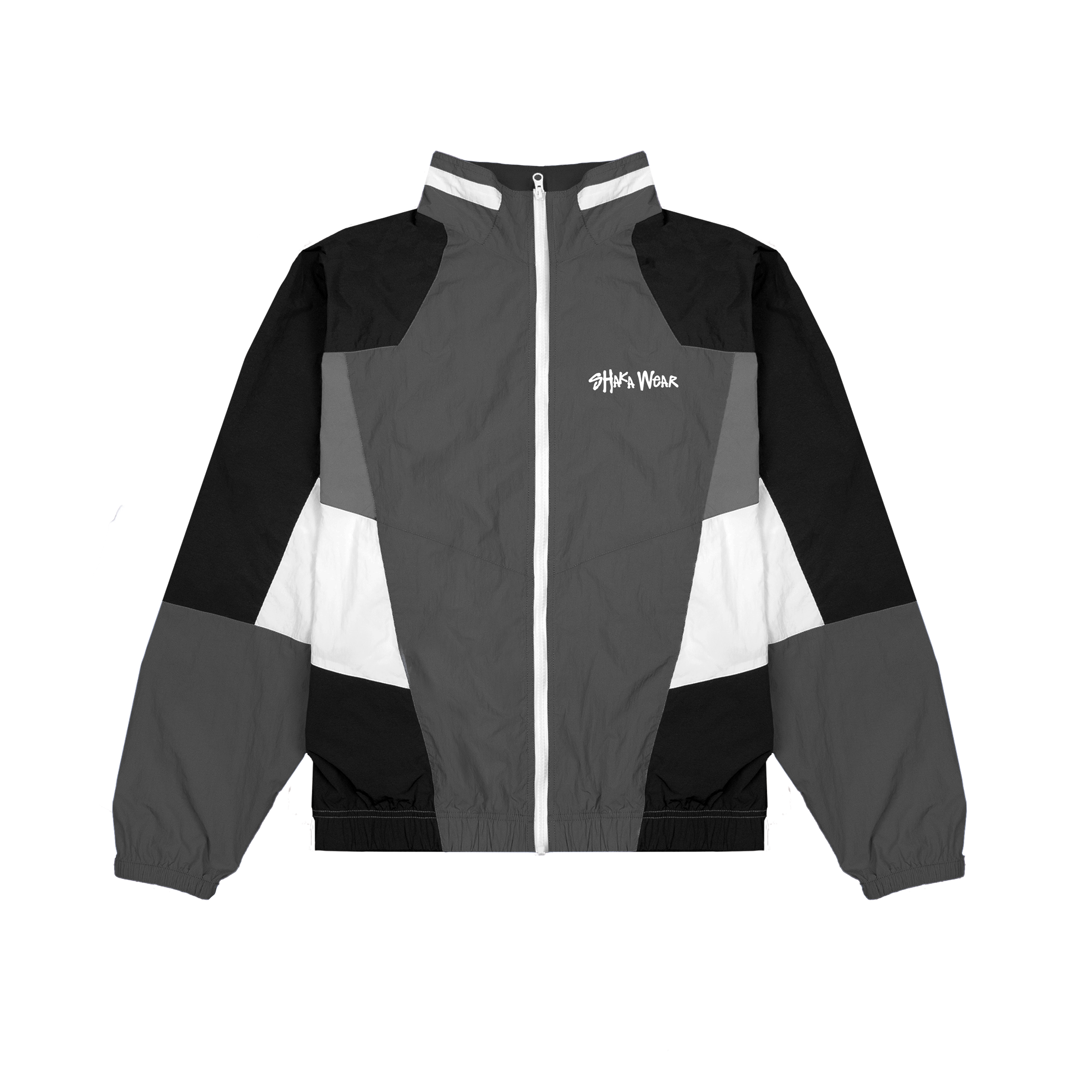 Logo Nylon Track Jacket 2XL / Grey