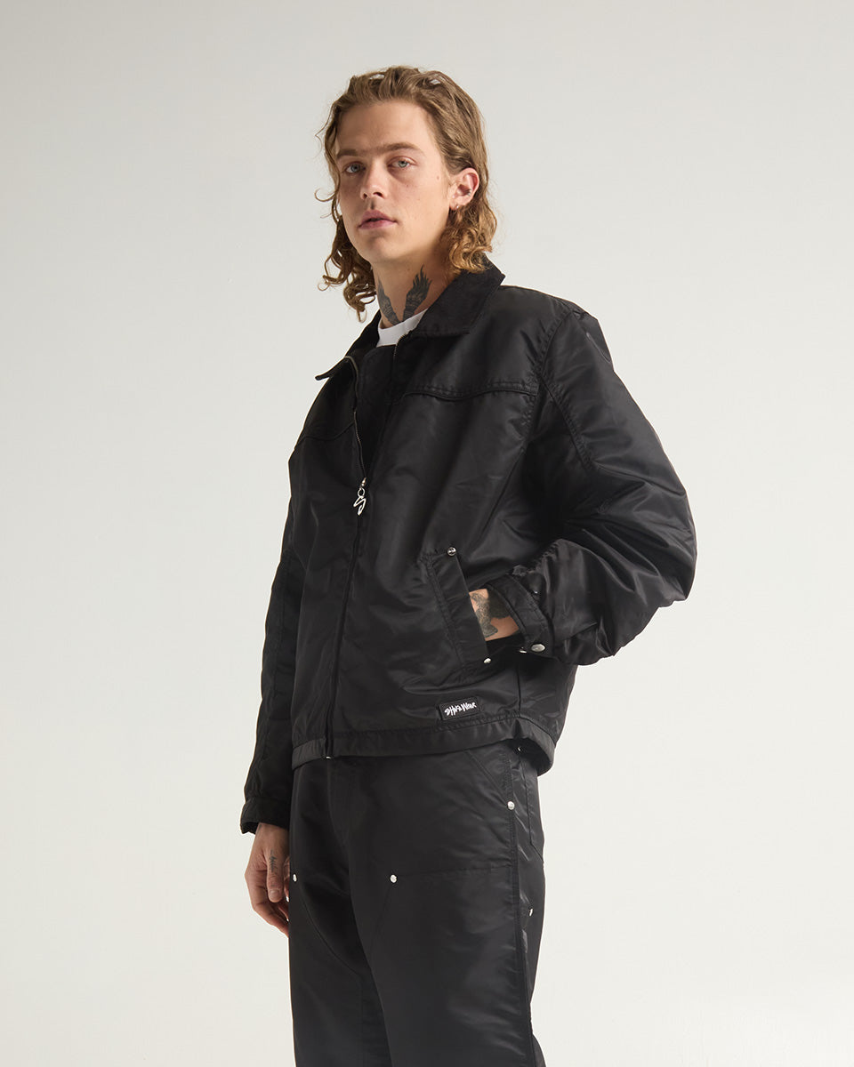 Nylon Work Jacket 2XL Black