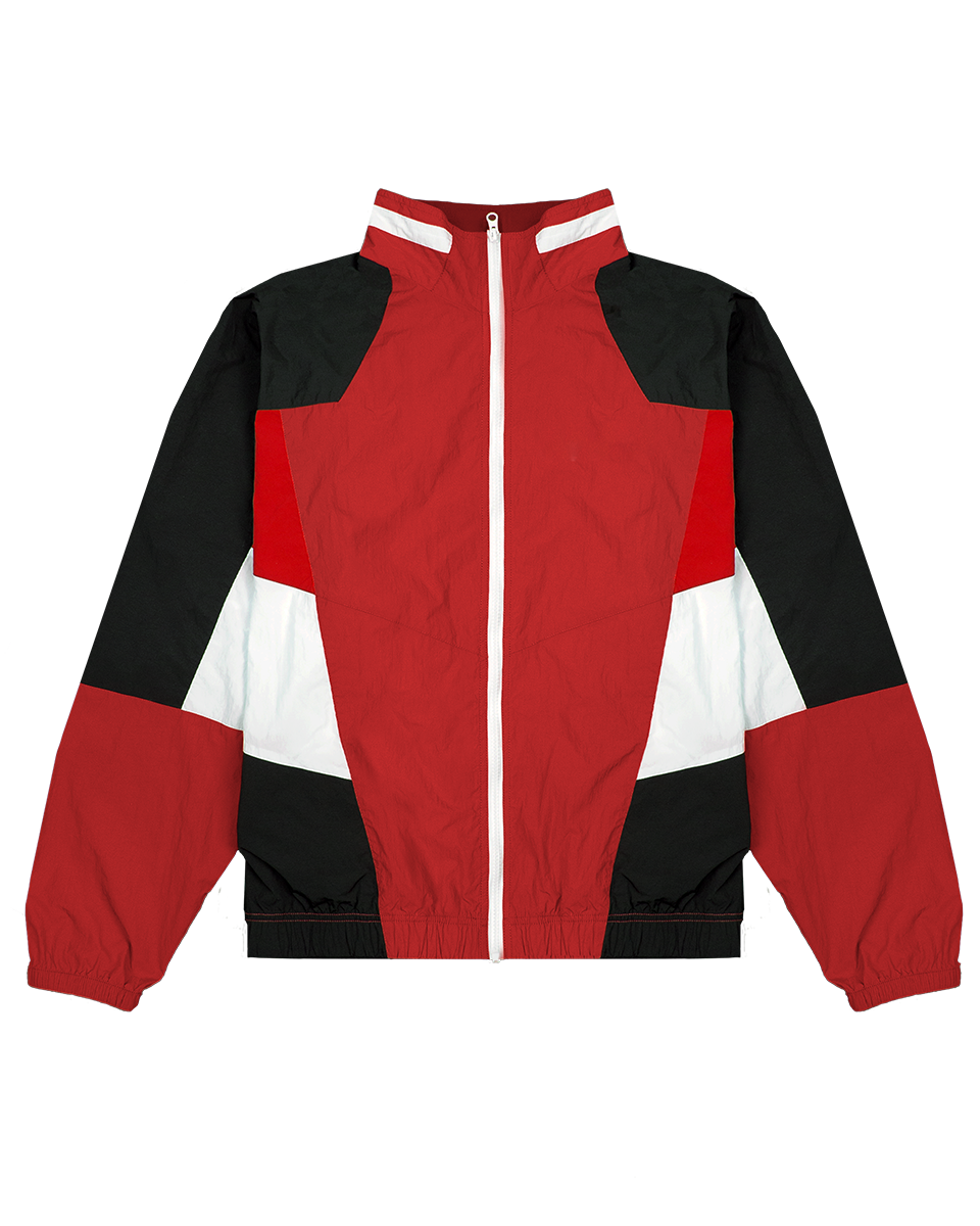 Nylon Track Jacket 2XL / Red