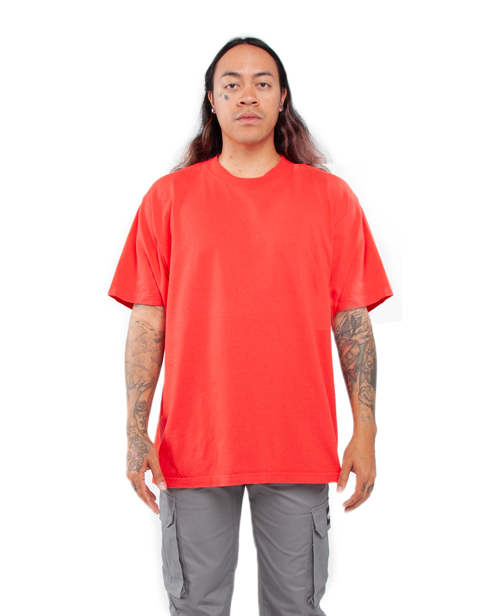 Max Heavyweight Garment Dye - Large Sizes 5XL / Cherry Tomato