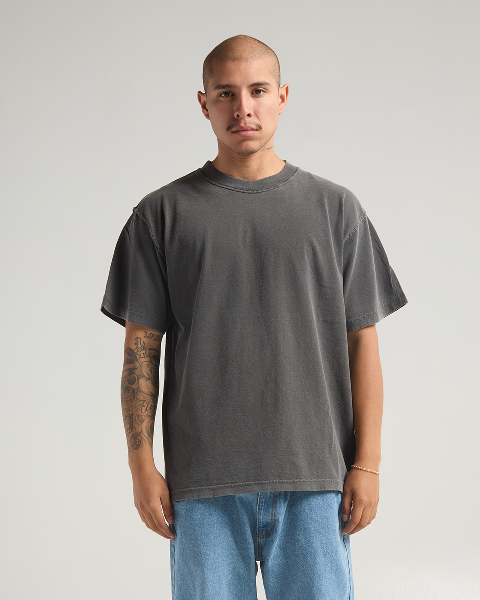【SAC】DYED CUT T-SHIRTS BLACK SADE 93 TOUR WASHED BLACK T-SHIRT – Strike Anywhere Vintage