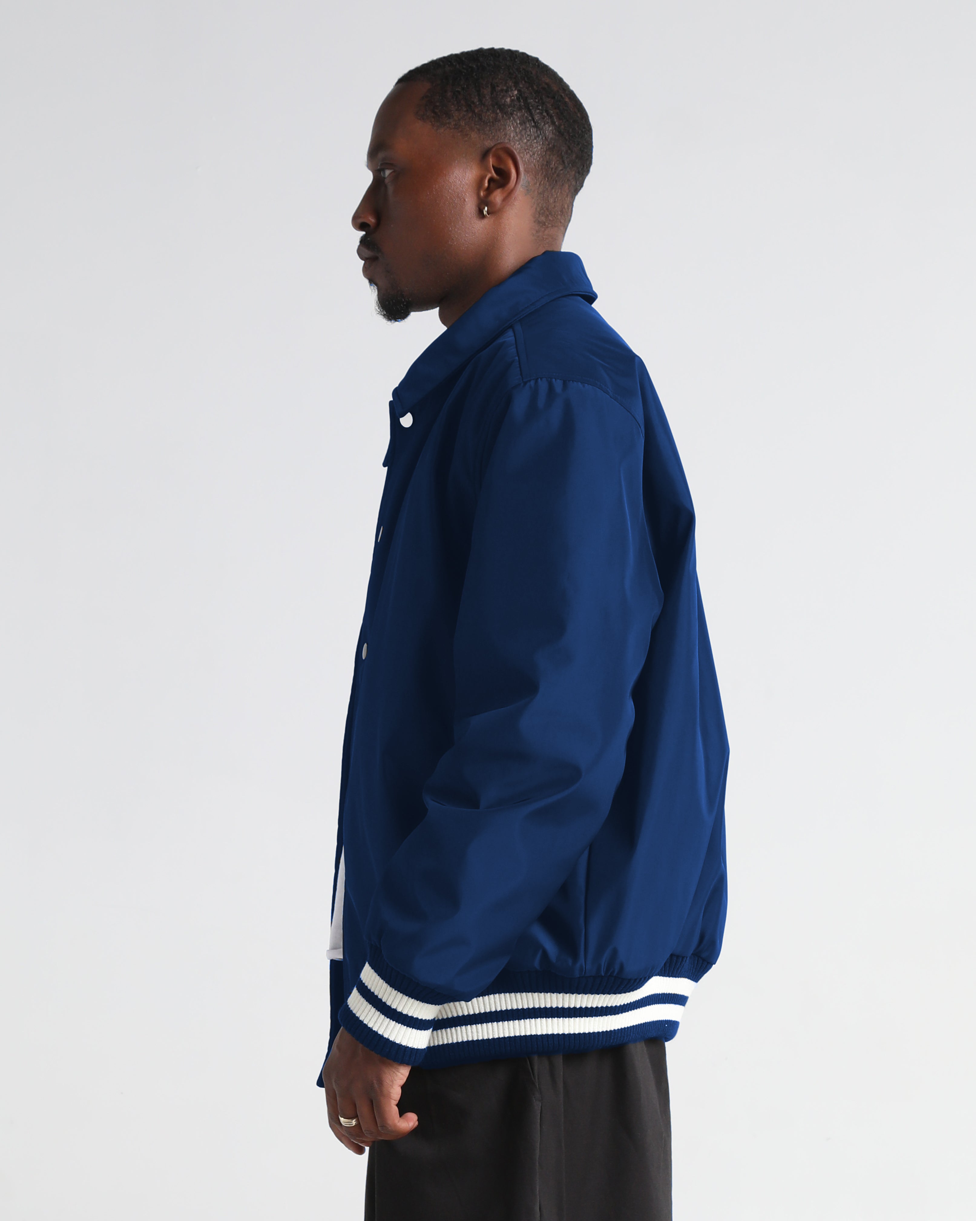 Collared Varsity Bomber Jacket – Shakawear.com