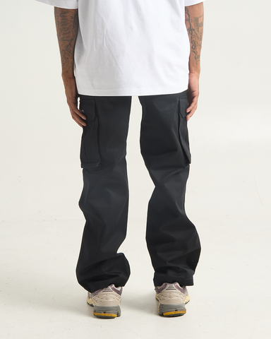 Twill Cargo Logo Pants