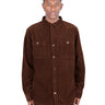Heavy Corduroy Overshirt 3XL / Chocolate