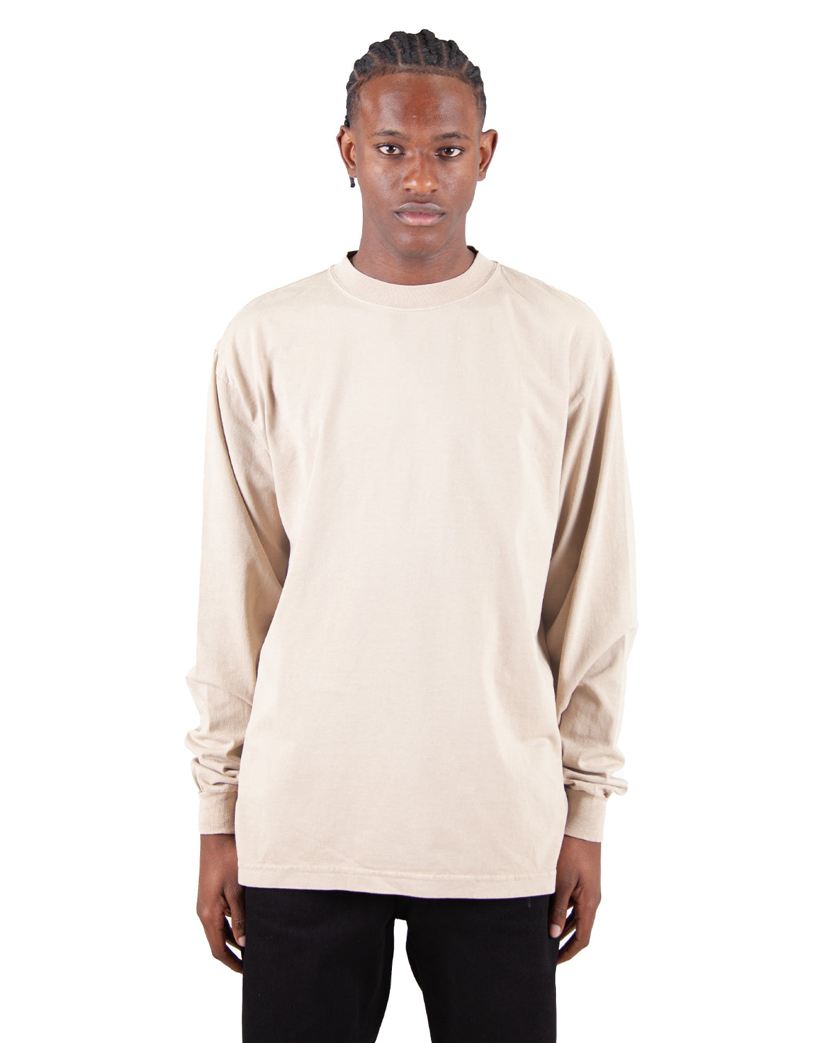 Garment Dye Long Sleeve 3XL / Cream