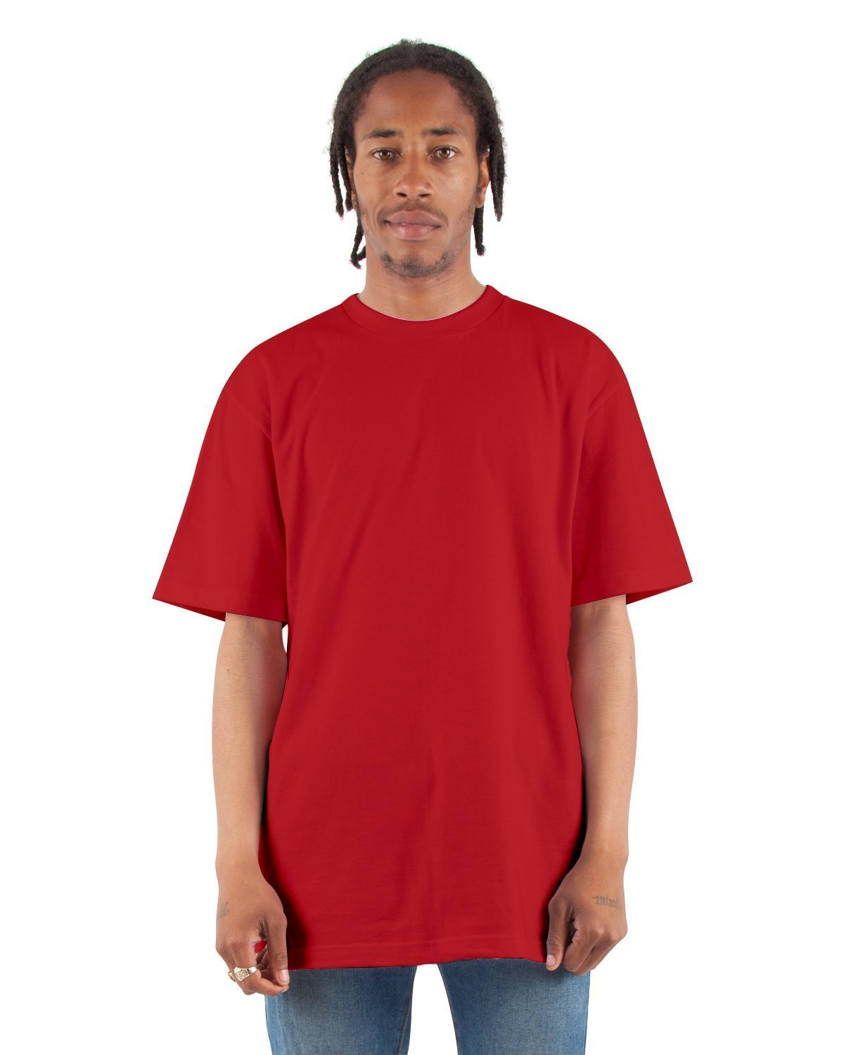 6.5 oz Retro Heavyweight 5XL / Red