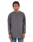 7.5 oz Max Heavyweight Long Sleeve - Large Sizes 7XL / Dark Grey