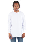 7.5 oz Max Heavyweight Long Sleeve - Large Sizes 7XL / White