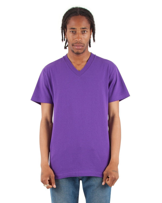 6.2 oz V-Neck - Large Sizes 3XL / Purple