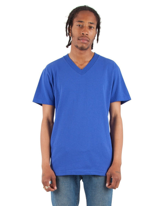 6.2 oz V-Neck - Standard Sizes XL / Royal