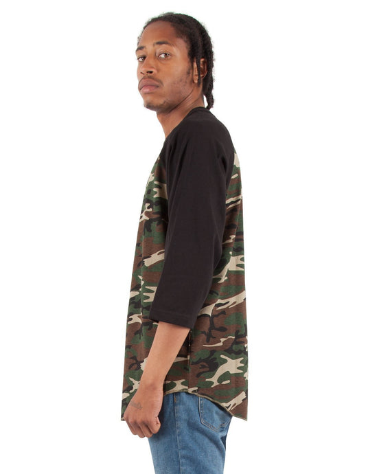 Woodland Camo and Black