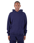 13.5 Oz Los Angeles Garment Dye Fleece Hoodie L / Navy