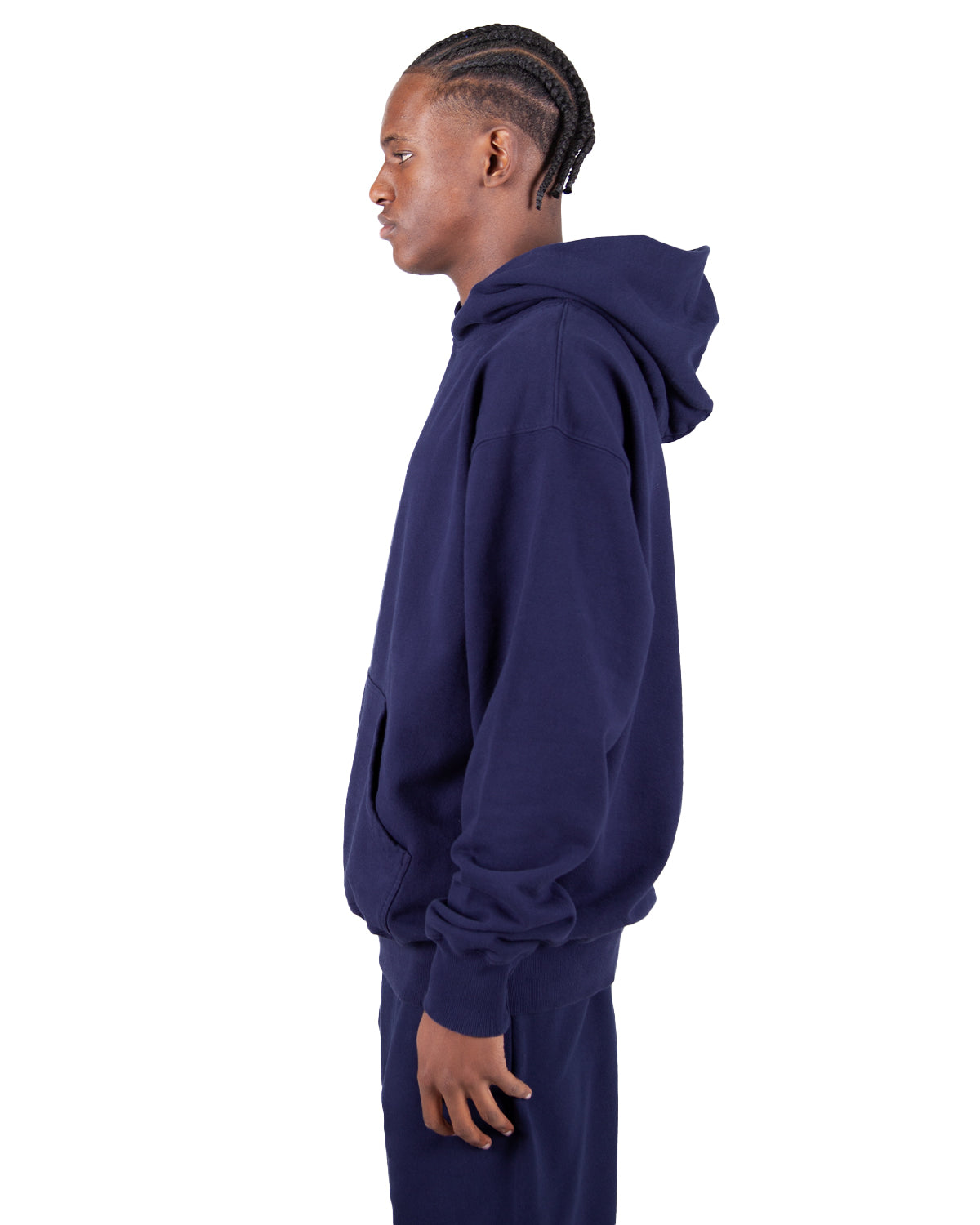 Garment Dyed Oversized Hoodie | Medium blue | G-Star RAW® CA