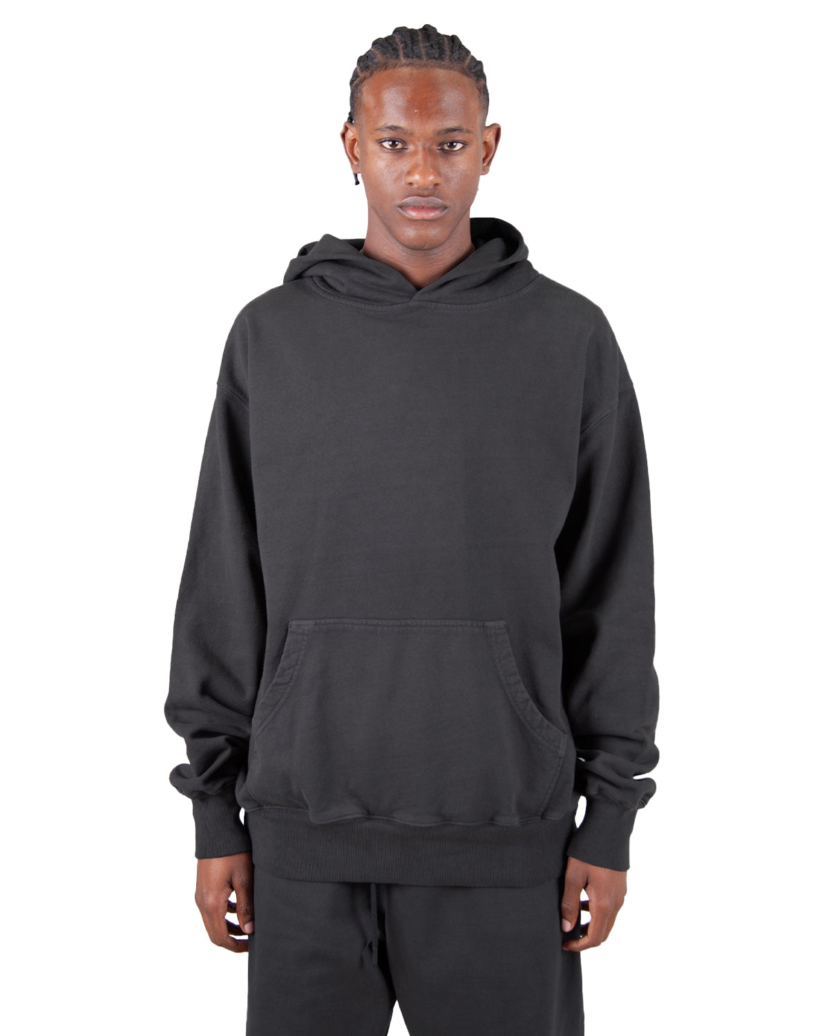 国内正規品 essentials black fleece hoodie - imlh.com