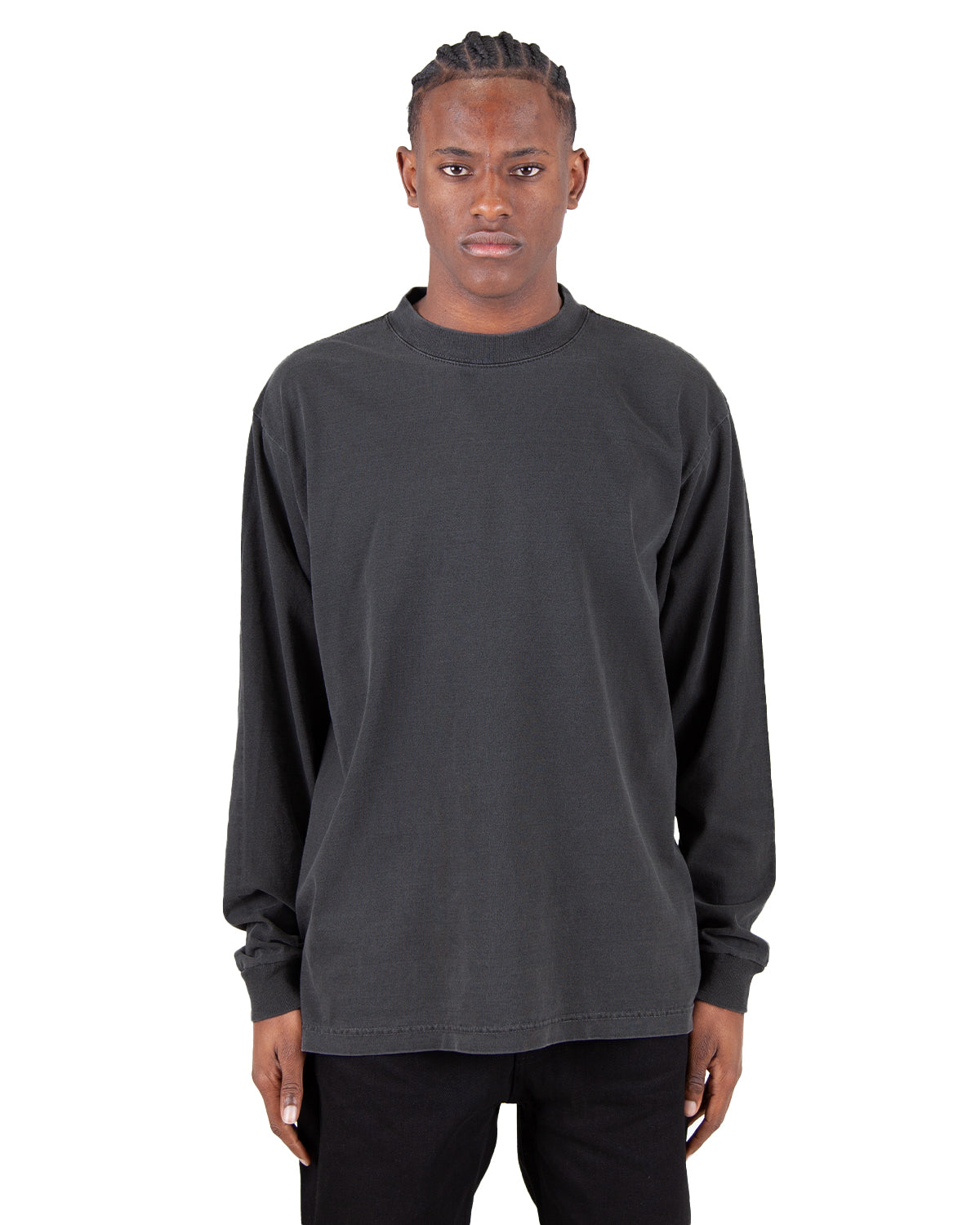 B357GD - Garment Dye Long Sleeve Squareneck Thong Bodysuit – Los Angeles  Apparel