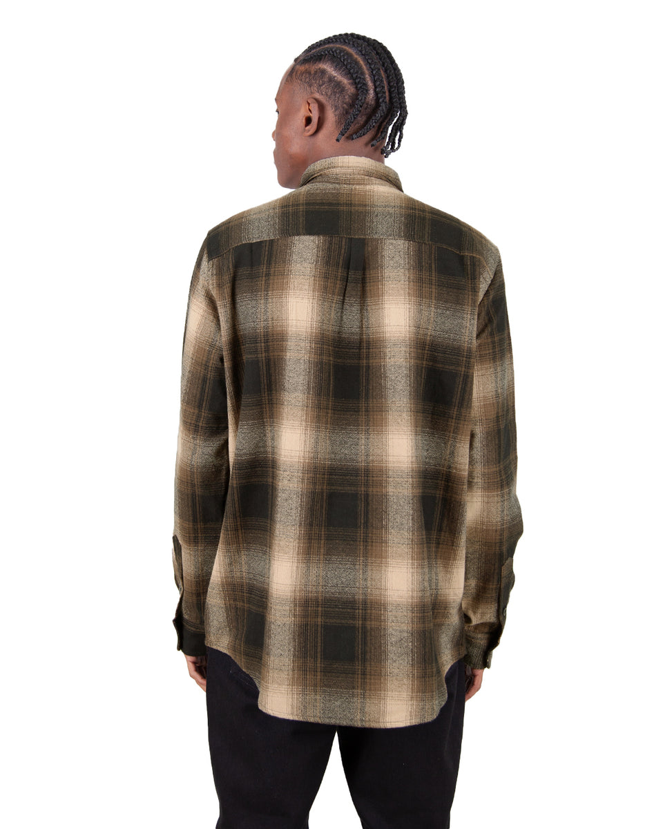 Oversized Plaid Flannel Shirt