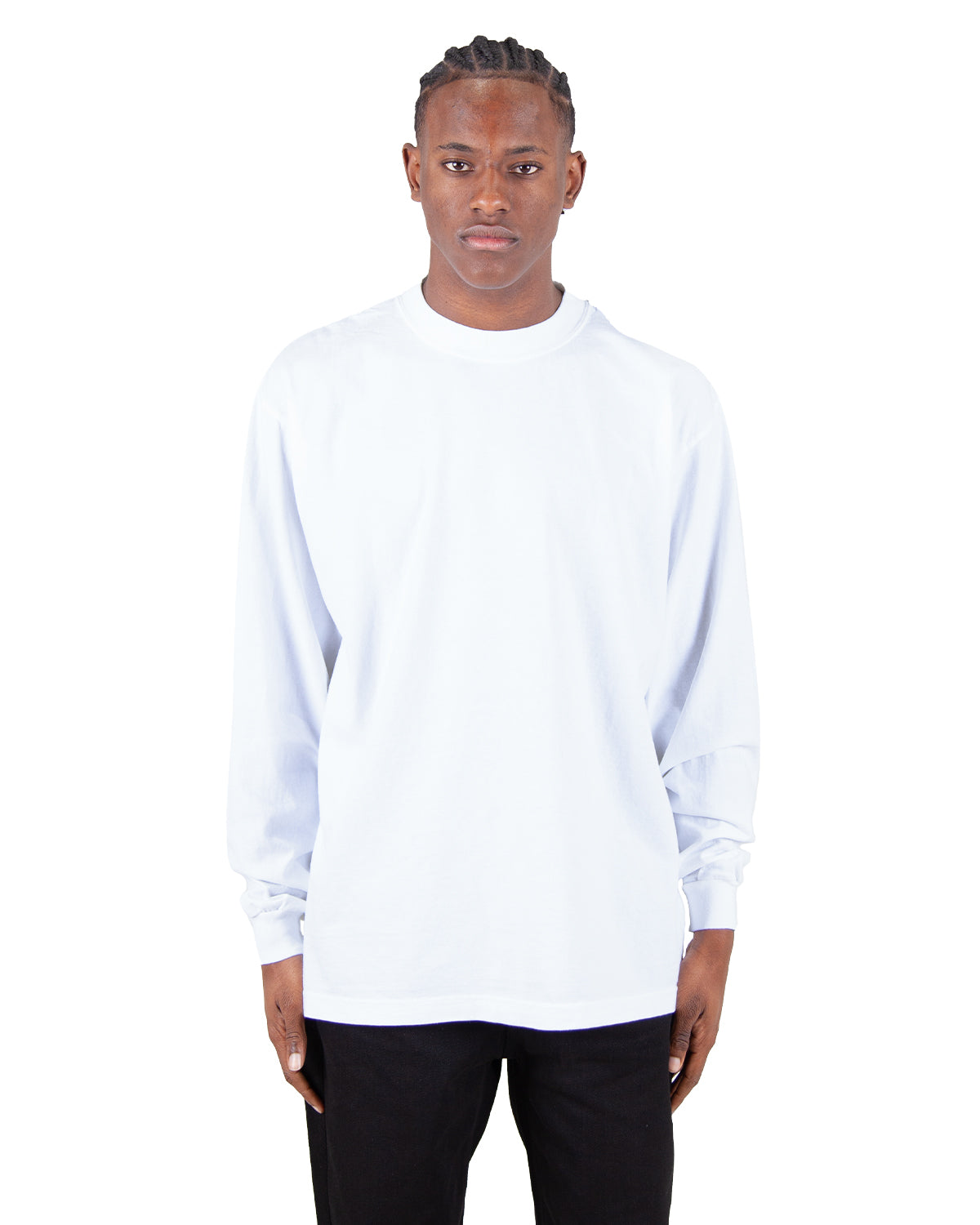 Garment Dye Long Sleeve 3XL / White