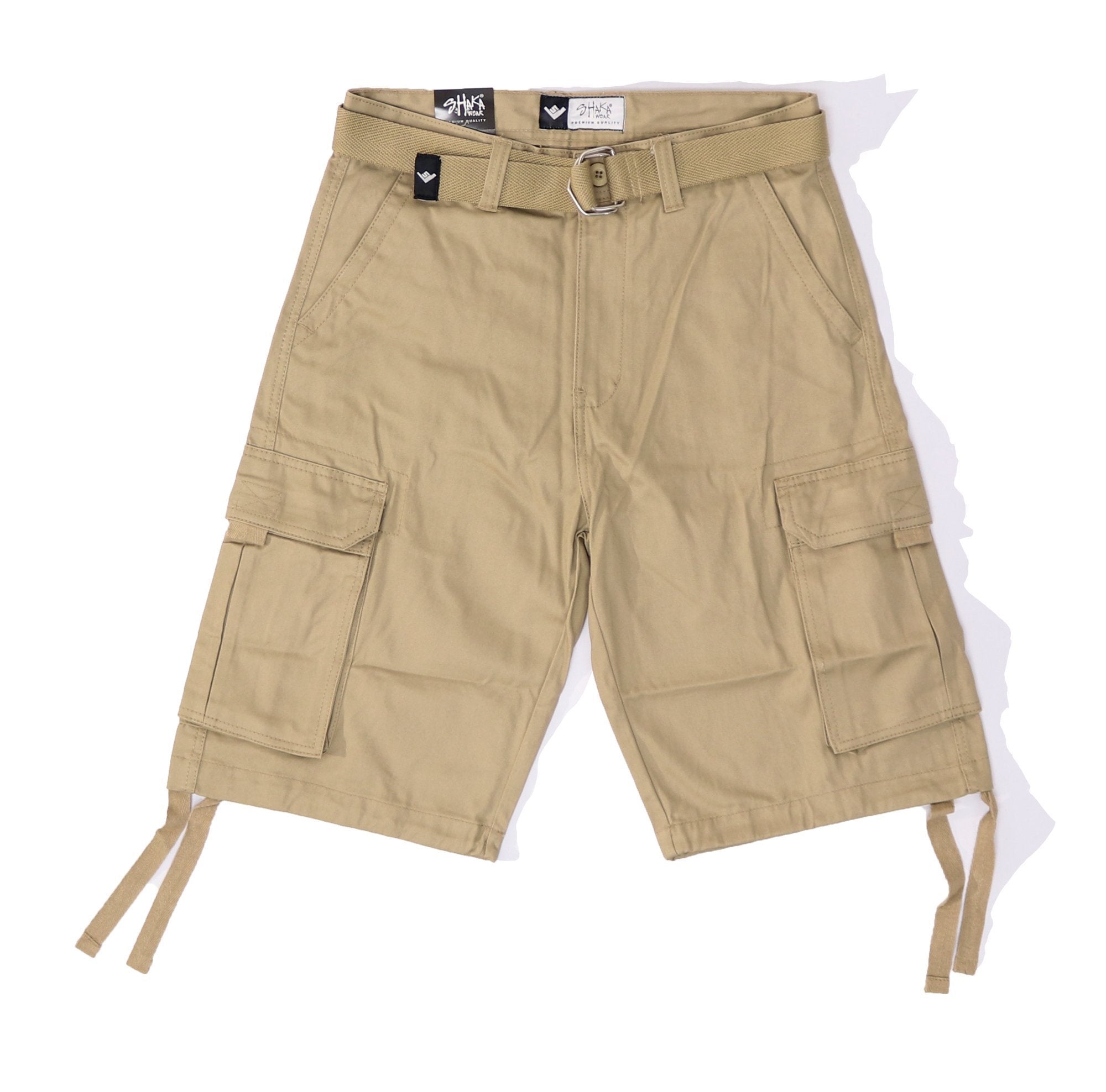 Twill Cargo Shorts 52 / Khaki