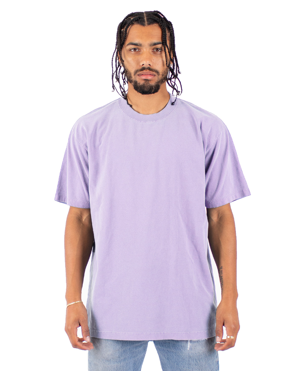Max Heavyweight Garment Dye - Large Sizes 3XL / Pastel Purple