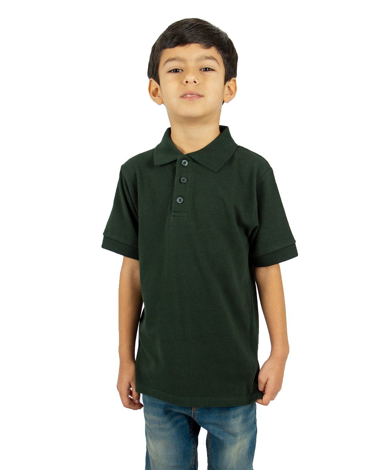 Kids&#39; Polo 20 / Hunter Green